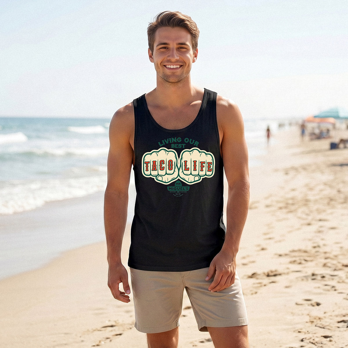 Mr. Miguel’s Taco Life Men’s Tank Top