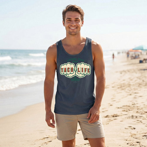 Mr. Miguel’s Taco Life Men’s Tank Top